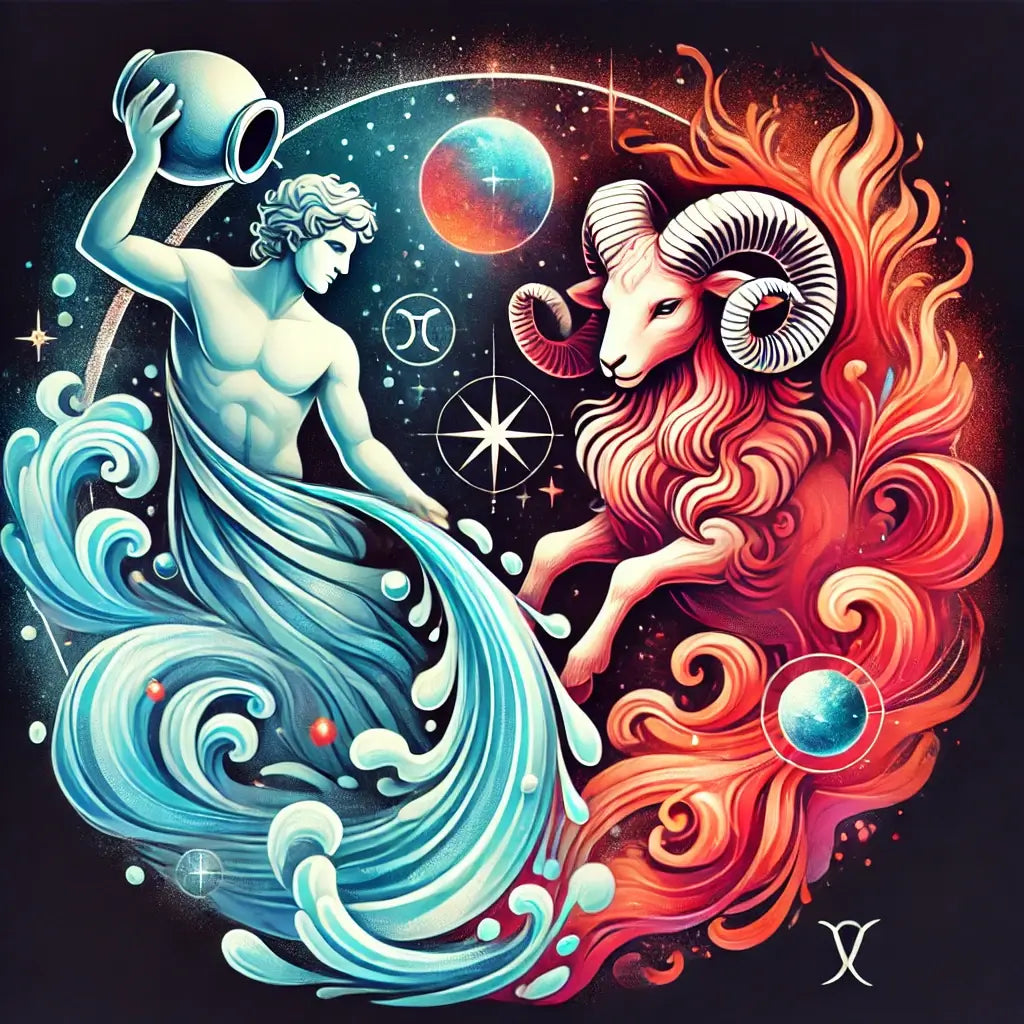 Aquarius and Aries Compatibility: A Cosmic Blend of Fire and Air – Starlust