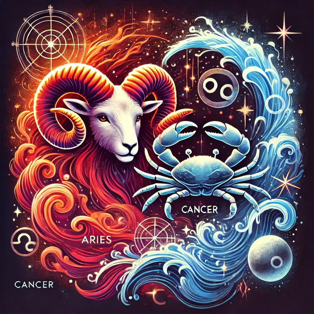 Aries and Cancer Compatibility A Fiery Bond with Deep Emotional Ties