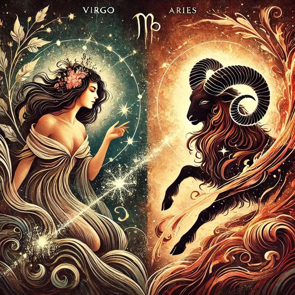 Aries and Virgo