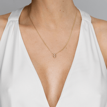 Aries and Aquarius yellow gold necklace starlust