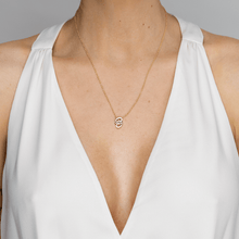 Aquarius and Cancer Necklace Yellow Gold Starlust