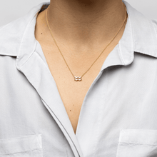 Aquarius Compatibility Necklace Yellow Gold Starlust