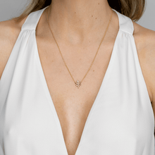 Aquarius and Sagittarius Necklace Yellow Gold Starlust