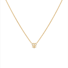 Aquarius and Aries Compatibility Necklace Yellow Gold Starlust 