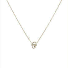 Aquarius and Cancer Compatibility Necklace Sterling White Gold Starlust 