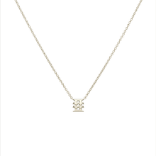 Aquarius and Gemini Compatibility Necklace White Gold Starlust 