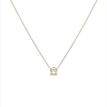 Aquarius and Libra Compatibility Necklace White Gold Starlust 