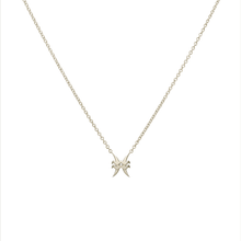 Aquarius and Pisces Compatibility Necklace White Gold Starlust 