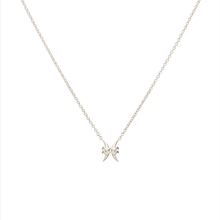 Aquarius and Pisces Compatibility Necklace Sterling Silver Starlust 