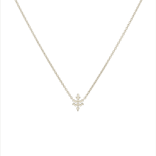 Aquarius and Sagittarius Compatibility Necklace White Gold Starlust 