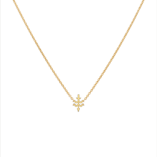 Aquarius and Sagittarius Compatibility Necklace Yellow Gold Starlust 