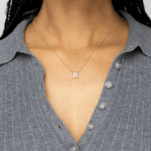 Aries and Pisces Necklace Yellow Gold Starlust