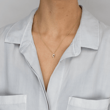 Zodiac Aries and Taurus Yellow Gold Necklace Starlust