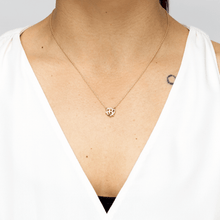 Capricorn and Virgo Necklace Yellow Gold Starlust