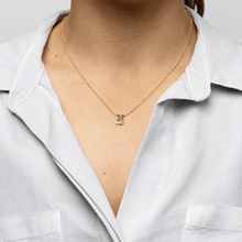 Gemini and Taurus Necklace Yellow Gold Starlust 