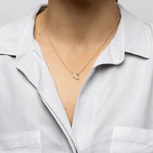 Leo and Scorpio Necklace Yellow Gold Starlust