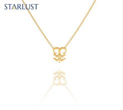 Aquarius and Aries Necklace