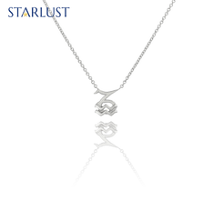 Aquarius and Capricorn Necklace Sterling Silver Starlust