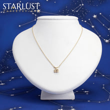 Aquarius and Capricorn Compatibility Necklace Sterling Yellow Gold Starlust 