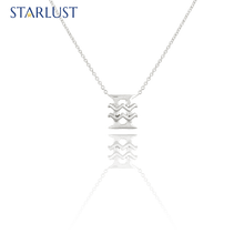 Aquarius and Gemini  Sterling Silver Zodiac Necklace by Starlust