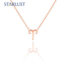 Aries Necklace Rose Gold Starlust