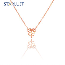 Aries and Cancer Necklace Rose Gold Starlust