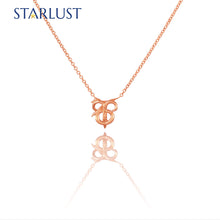 Aries and Capricorn Necklace Rose Gold Starlust