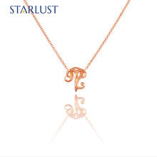 Aries and Leo Necklace Rose Gold Starlust