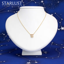 Aries and Libra Necklace Yellow Gold Starlust