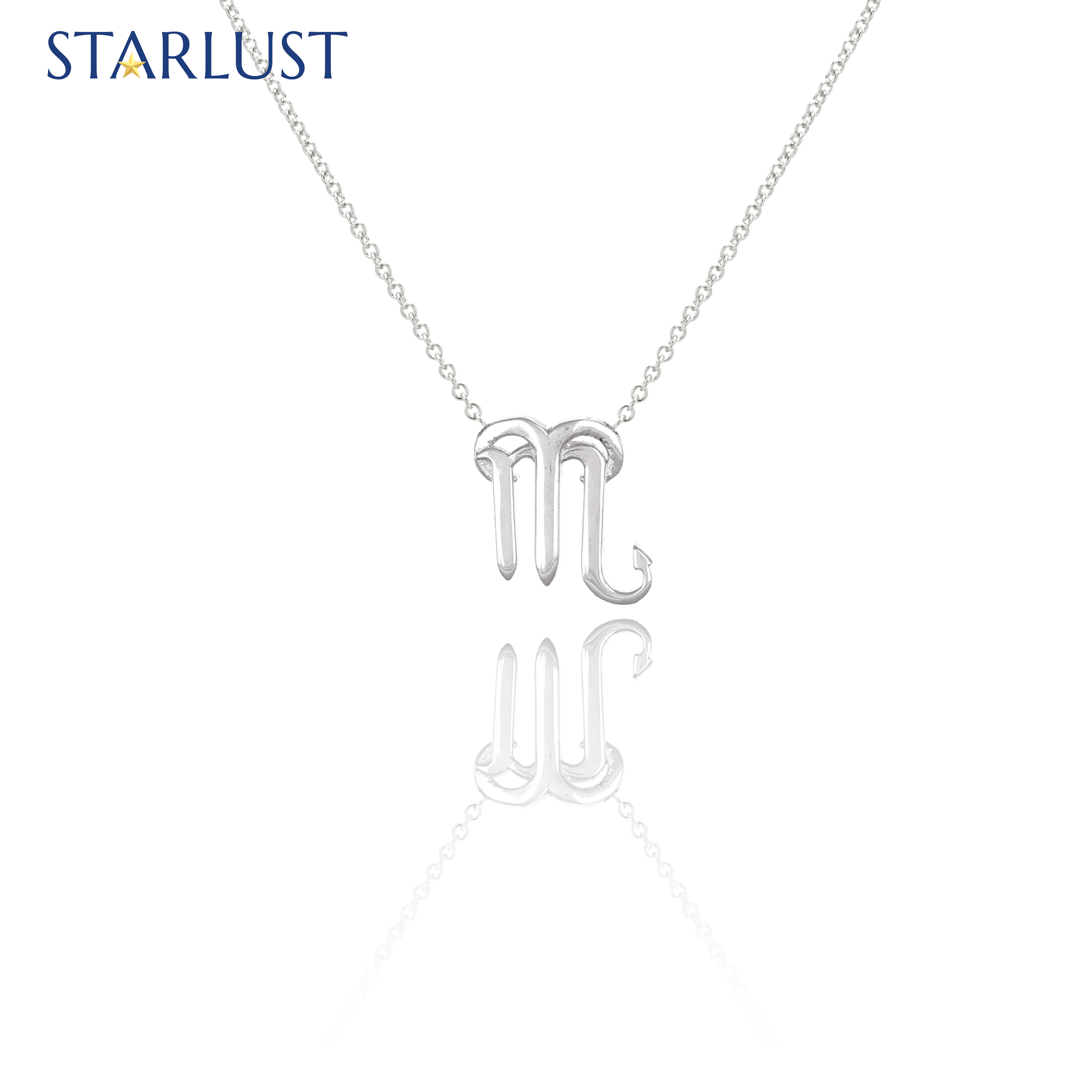 Aries and Scorpio Necklace Sterling Silver Starlust 