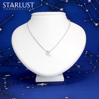 Aries and Scorpio Necklace Sterling Silver Starlust 
