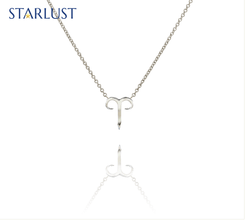 Aries Necklace White Gold Starlust
