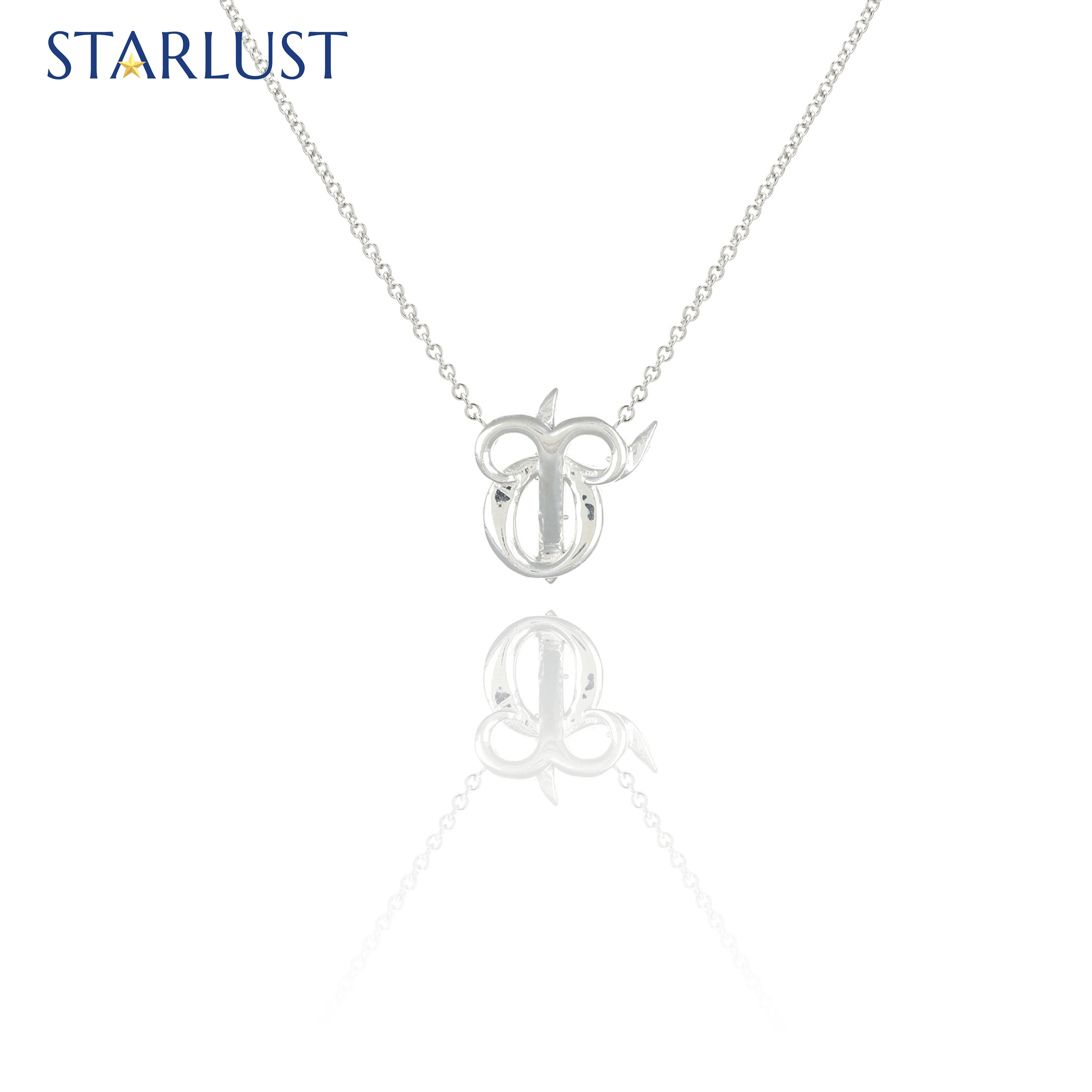 Zodiac Aries and Taurus Sterling SIlver Necklace Starlust