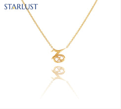 Cancer and Capricorn Necklace Yellow Gold Starlust