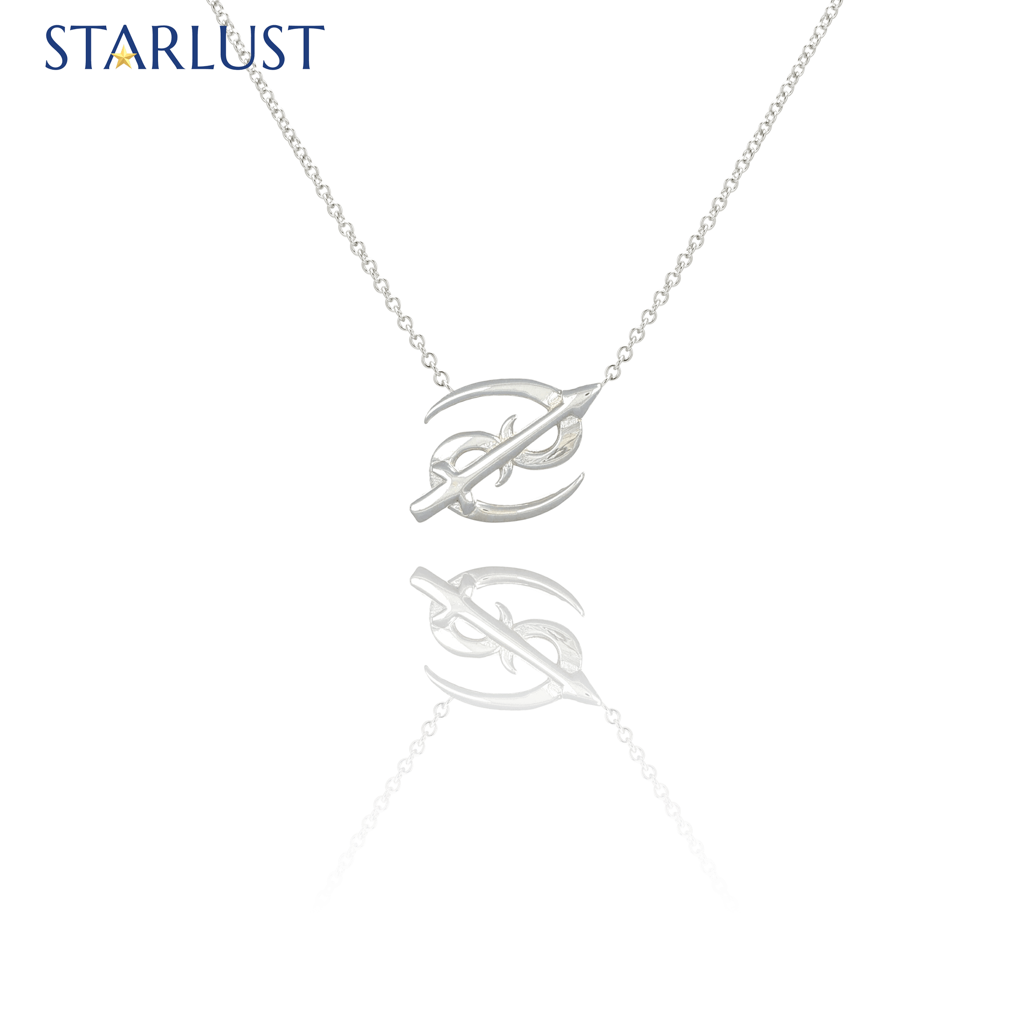 Cancer and Sagittarius Necklace Sterling Silver Starlust