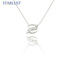 Cancer and Sagittarius Necklace White Gold Starlust