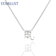 Cancer and Scorpio Necklace Platinum Starlust