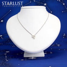 Custom sterling sliver Cancer Virgo compatibility pendant Necklace, the perfect gift for astrology lovers. 
