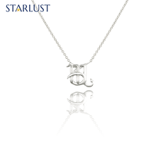 Capricorn and Scorpio Necklace White
Gold Starlust