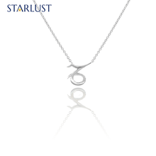 Capricorn Necklace Platinum Starlust