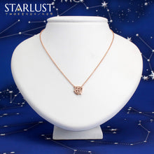Capricorn and Virgo Necklace Rose Gold Starlust