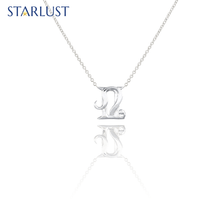 Gemini and Leo Necklace Sterling Silver Starlust