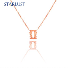 Gemini and Libra Necklace Rose Gold Starlust