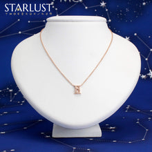 Gemini and Taurus Necklace Rose Gold Starlust 