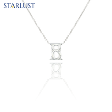Gemini and Taurus Necklace Sterling Silver Starlust