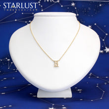 Gemini and Taurus Necklace Yellow Gold Starlust 