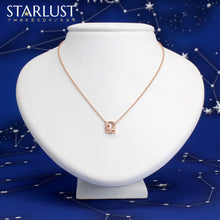 Leo and Libra Necklace Rose Gold Starlust