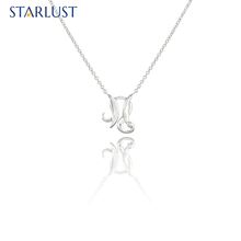 Leo and Pisces Necklace Platinum Starlust