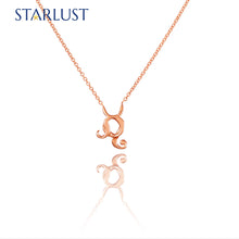 Leo and Taurus Necklace Rose Gold Starlust