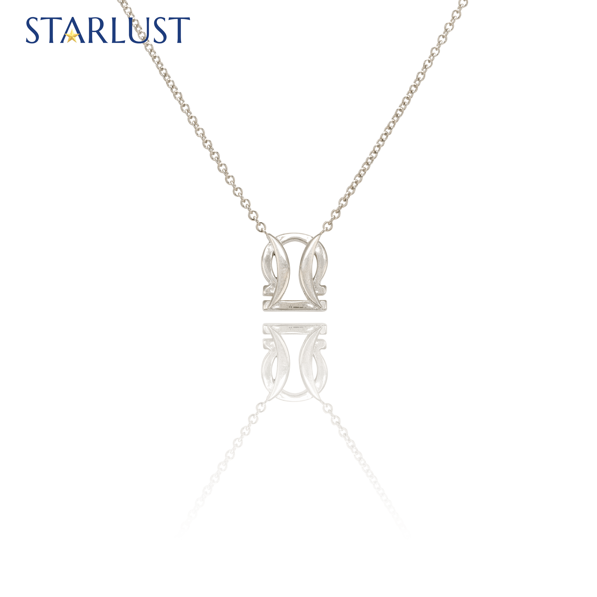 Libra and Pisces Necklace Sterling Silver Starlust